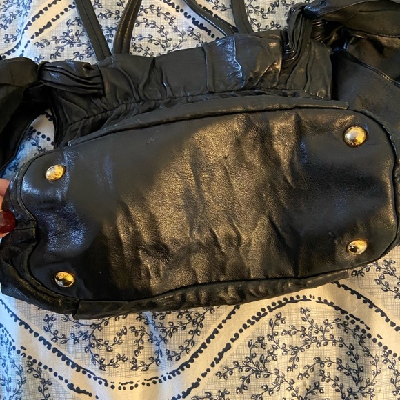 Prada Nappa Nero Soft Leather Shoulder Bag | Slouchy Chic | Italy - Picture 9 of 15